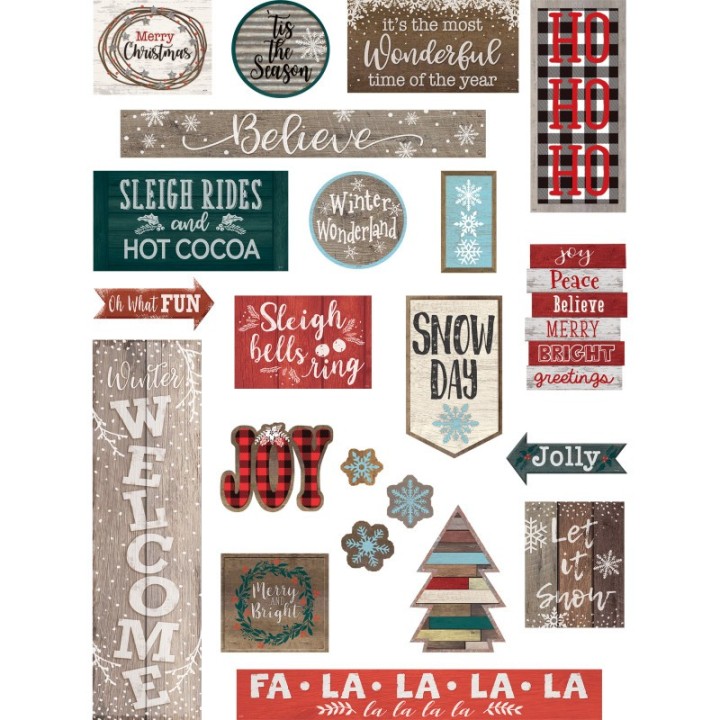 Teacher Created Resources® Home Sweet Classroom Winter Mini Bulletin Board