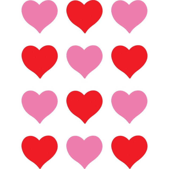 Teacher Created Resources® Hearts Mini Accents, Pack of 36