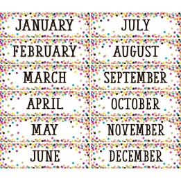 Teacher Created Resources® Confetti Monthly Headliners