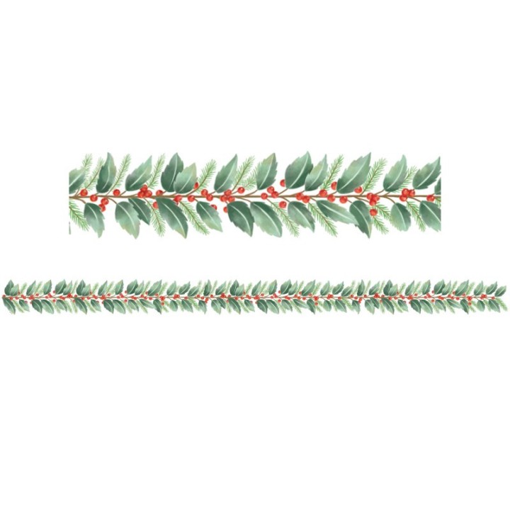 Teacher Created Resources® Holly Die-Cut Border Trim, 35 Feet