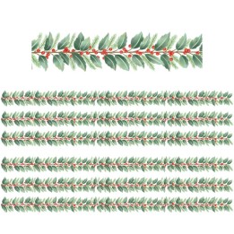 Teacher Created Resources® Holly Die-Cut Border Trim, 35 Feet Per Pack, 6 Packs