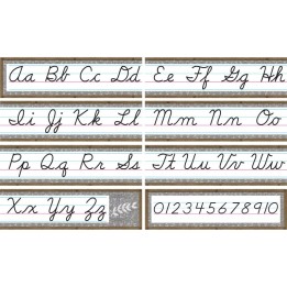 Teacher Created Resources® Home Sweet Classroom Cursive Mini Bulletin Board Set