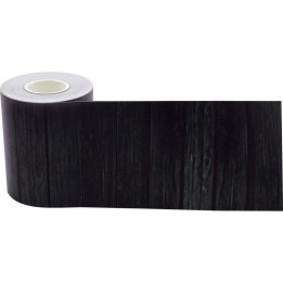 Teacher Created Resources® Black Wood Straight Rolled Border Trim, 50 Feet
