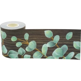 Teacher Created Resources® Eucalyptus Straight Rolled Border Trim, 50 Feet