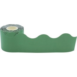 Teacher Created Resources® Eucalyptus Green Scalloped Rolled Border Trim, 50 Feet