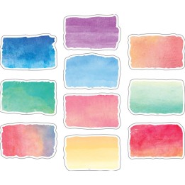 Teacher Created Resources® Watercolor Accents, 30 Per Pack, 3 Packs