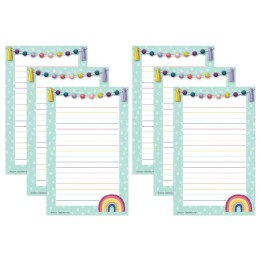 Teacher Created Resources® Oh Happy Day Notepad, Pack of 6