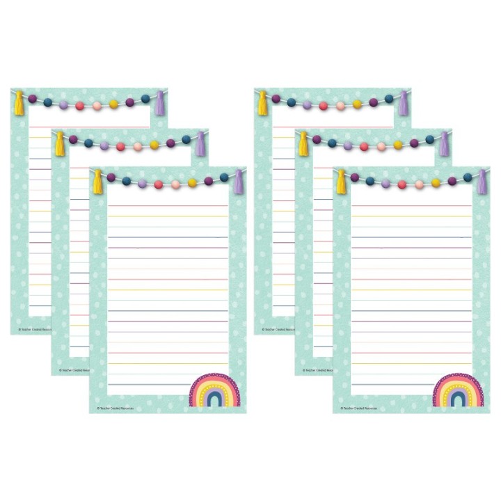 Teacher Created Resources® Oh Happy Day Notepad, Pack of 6