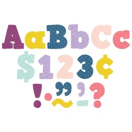 Teacher Created Resources® Oh Happy Day Bold Block 4" Letters Combo Pack, 230 Pieces
