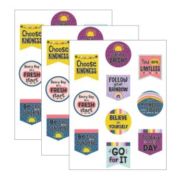 Teacher Created Resources® Oh Happy Day Positive Sayings Accents, 30 Per Pack, 3 Packs