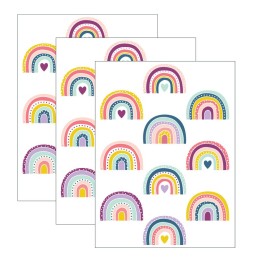 Teacher Created Resources® Oh Happy Day Rainbow Accents, 30 Per Pack, 3 Packs
