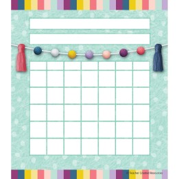 Teacher Created Resources® Oh Happy Day Incentive Charts, Pack of 36