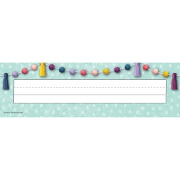 Teacher Created Resources® Oh Happy Day Flat Name Plates, Pack of 36