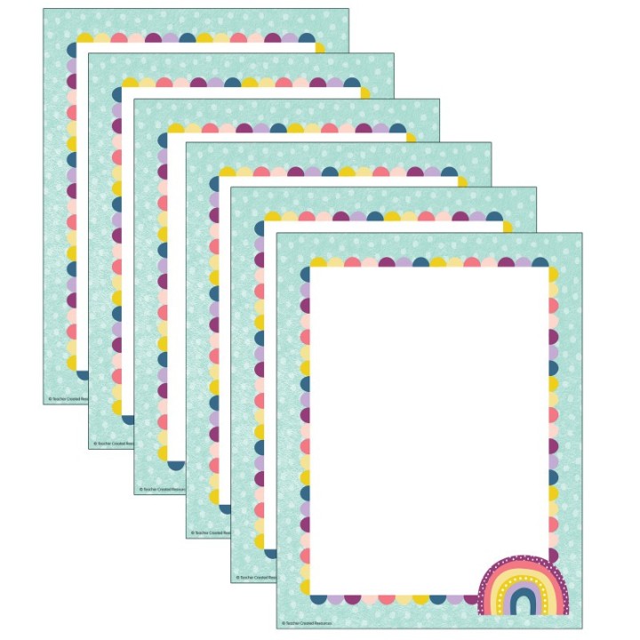 Teacher Created Resources® Oh Happy Day Computer Paper, 6 Packs