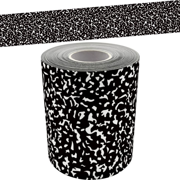 Teacher Created Resources® Composition Straight Rolled Border Trim, 50 Feet