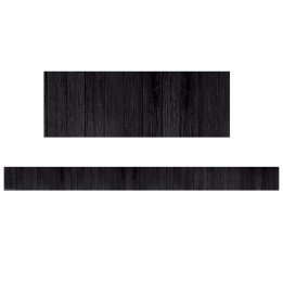 Teacher Created Resources® Black Wood Straight Border Trim, 35 Feet