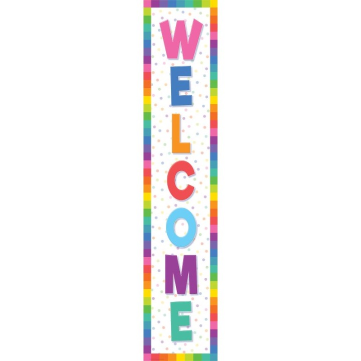 Teacher Created Resources® Colorful Welcome Banner, 8" x 39"