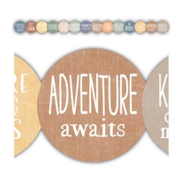 Teacher Created Resources® Moving Mountains Positive Saying Die-Cut Border
