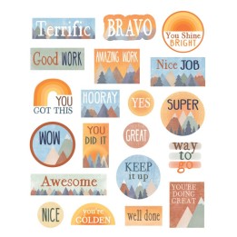 Teacher Created Resources® Moving Mountains Stickers, Pack of 120