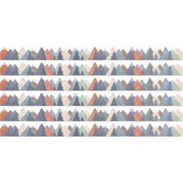 Teacher Created Resources® Moving Mountains Die-Cut Border Trim, 35 Feet Per Pack, 6 Packs