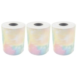 Teacher Created Resources® Pastel Pop Tie-Dye Straight Rolled Border Trim, 50 Feet, 3 Rolls