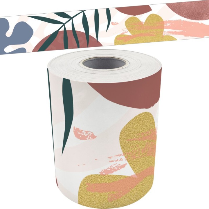 Teacher Created Resources® Wonderfully Wild Straight Rolled Border Trim, 50 Feet