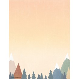 Teacher Created Resources® Moving Mountains Computer Paper, 8-1/2" x 11", 50 Sheets