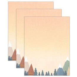 Teacher Created Resources® Moving Mountains Computer Paper, 8-1/2" x 11", 50 Sheets Per Pack, 3 Packs