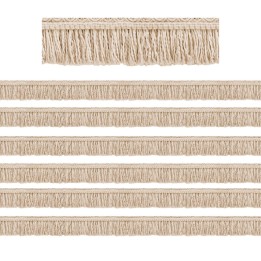 Teacher Created Resources® Wonderfully Wild Fringe Die-Cut Border Trim, 35 Feet Per Pack, 6 Packs