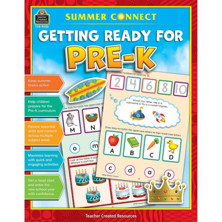 Teacher Created Resources® Summer Connect: Getting Ready for PreK