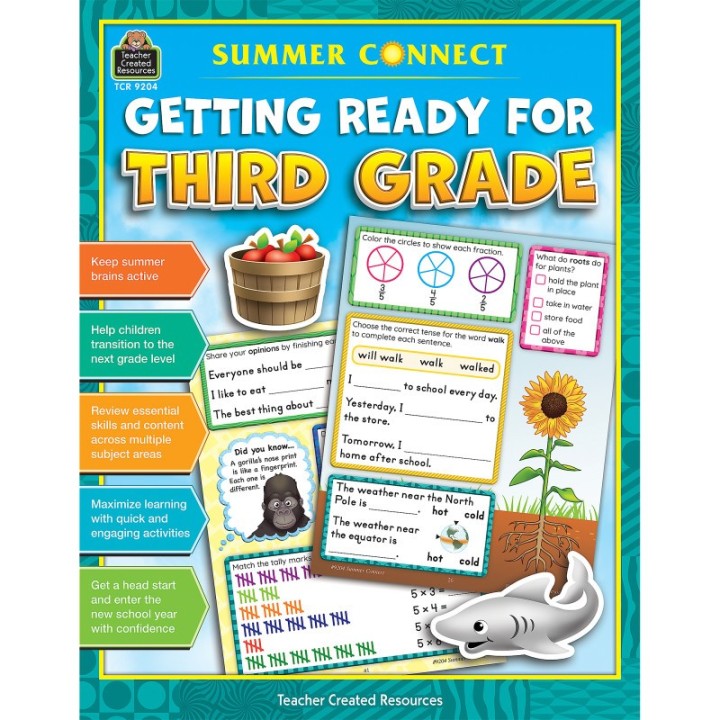 Teacher Created Resources® Summer Connect: Getting Ready for Third Grade