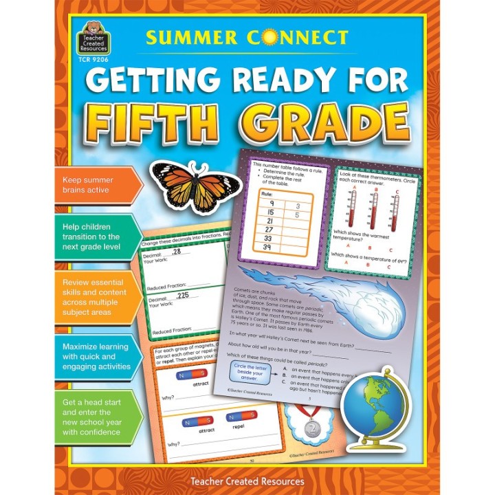 Teacher Created Resources® Summer Connect: Getting Ready for Fifth Grade