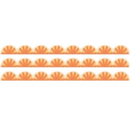 Teacher Created Resources® Moving Mountains Road Trip Sunshine Die-Cut Border Trim, 35 Feet Per Pack, 3 Packs