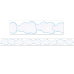 Teacher Created Resources® Clouds Die-Cut Border Trim, 35 Feet