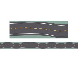 Teacher Created Resources® Road Trip Straight Border Trim, 35 Feet
