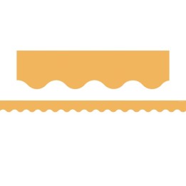 Teacher Created Resources® Golden Sun Scalloped Border Trim, 35 Feet