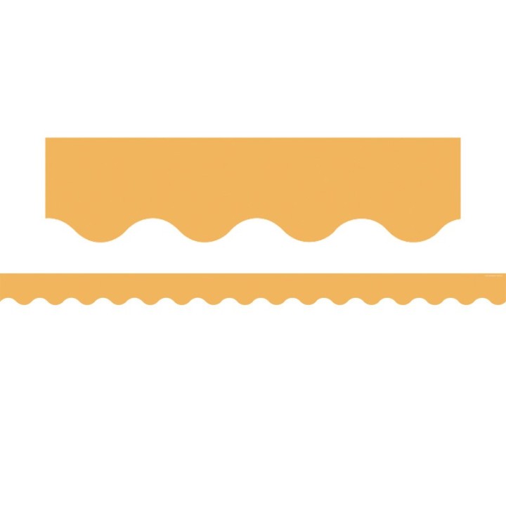 Teacher Created Resources® Golden Sun Scalloped Border Trim, 35 Feet