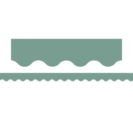 Teacher Created Resources® Retreat Green Scalloped Border Trim, 35 Feet