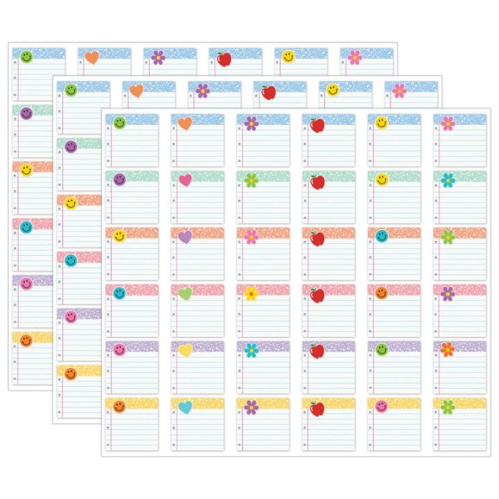 Teacher Created Resources® Cool for School Mini Accents, 36 Per Pack, 3 Packs
