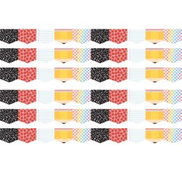 Teacher Created Resources® Cool for School Die-Cut Border Trim, 35 Feet Per Pack, 6 Packs