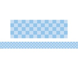 Teacher Created Resources® Checkers Scalloped Border Trim, 35 Feet