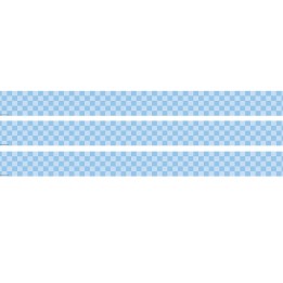 Teacher Created Resources® Checkers Scalloped Border Trim, 35 Feet Per Pack, 3 Packs