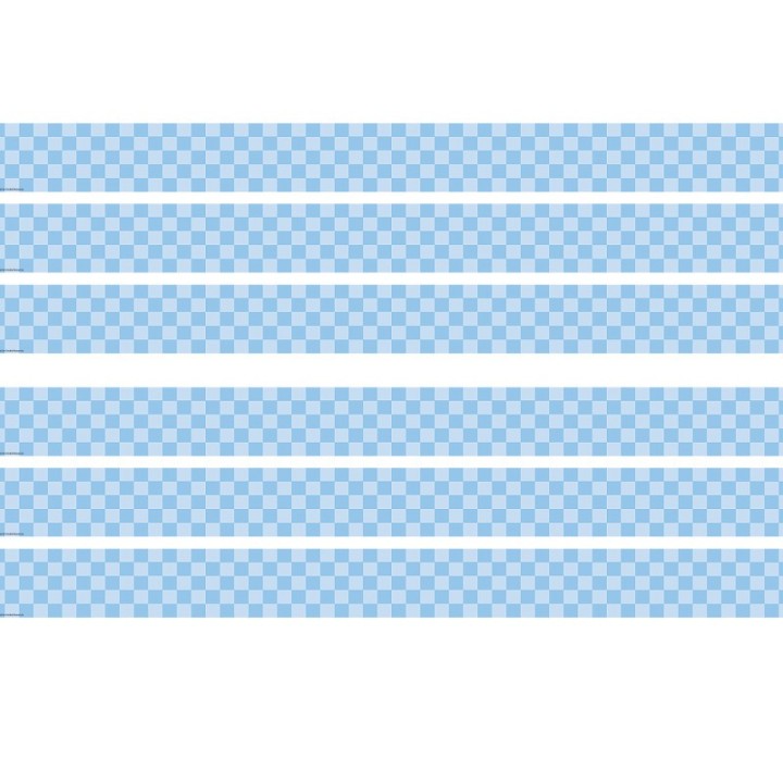 Teacher Created Resources® Checkers Scalloped Border Trim, 35 Feet Per Pack, 6 Packs