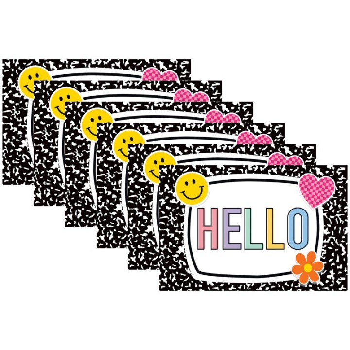 Teacher Created Resources® Cool for School Hello Postcards, 30 Per Pack, 6 Packs