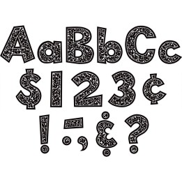 Teacher Created Resources® Composition 4" Fun Font Letters Combo Pack, 162 Pieces