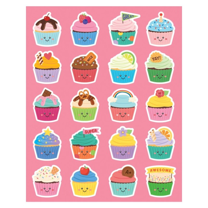 Teacher Created Resources® Cupcake Smelly Stickers, Pack of 120