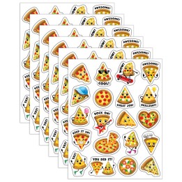 Teacher Created Resources® Pizza Smelly Stickers, 120 Per Pack, 6 Packs