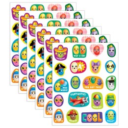 Teacher Created Resources® Jelly Bean Smelly Stickers, 120 Per Pack, 6 Packs