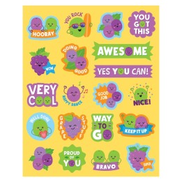 Teacher Created Resources® Grape Smelly Stickers, Pack of 120