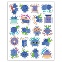 Teacher Created Resources® Blueberry Smelly Stickers, Pack of 120